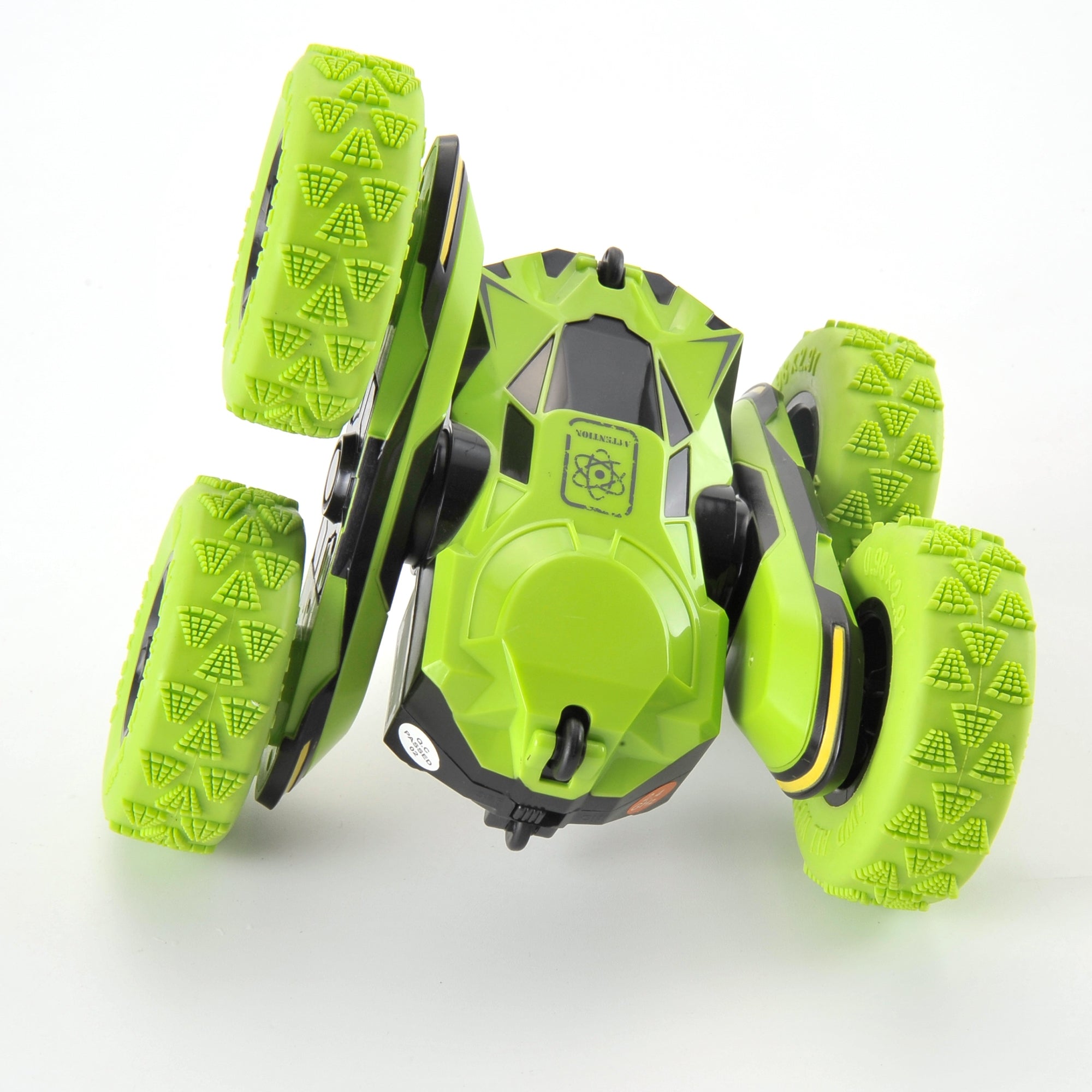 Remote Control Double Sided Stunt Car (Green)