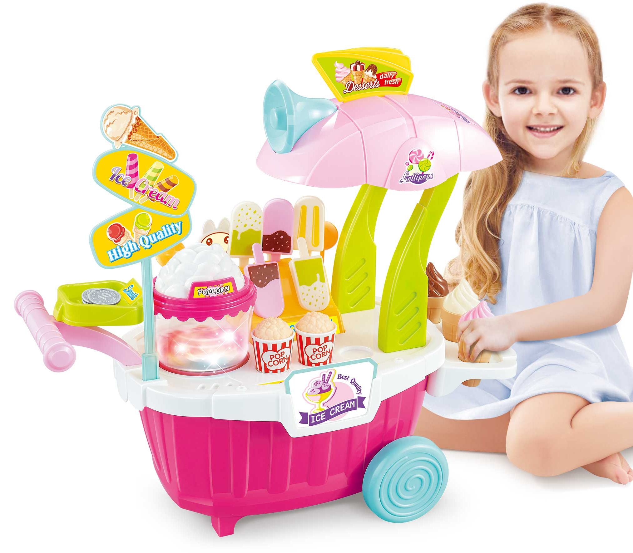 Super Market Sweet Shop Playset (Pink)