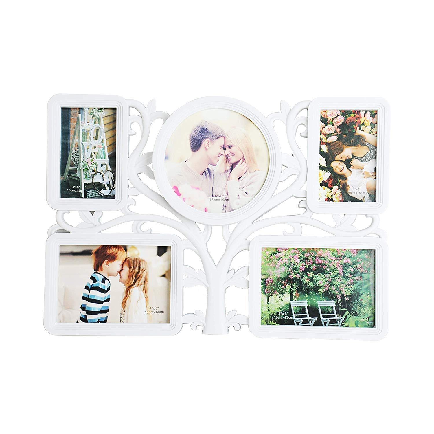 Home Creative Collage Wall-Mounted Plastic Photo Frame