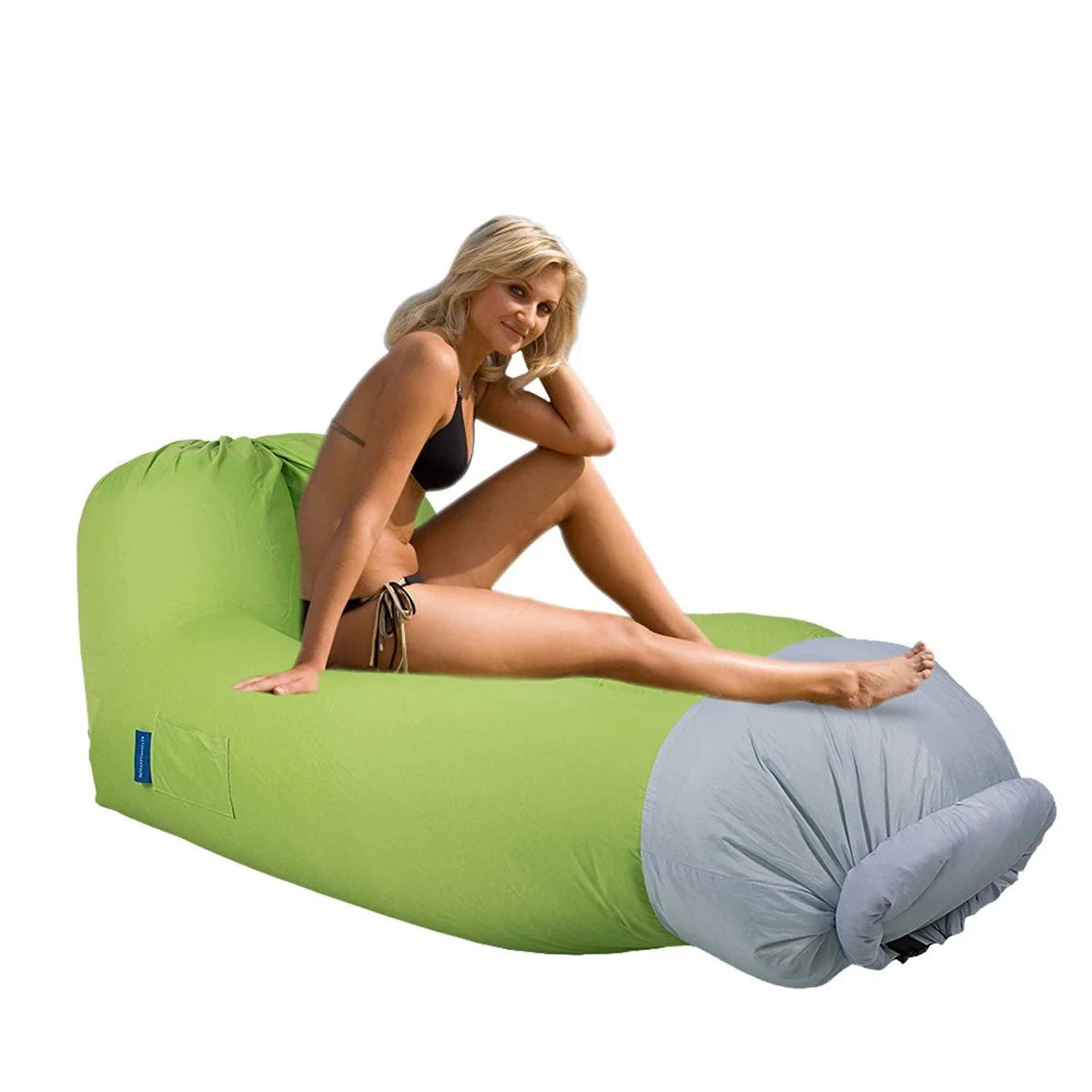 Portable Outdoor & Indoor Inflatable Air Lounger Sofa with Handy Storage Bag for Travelling