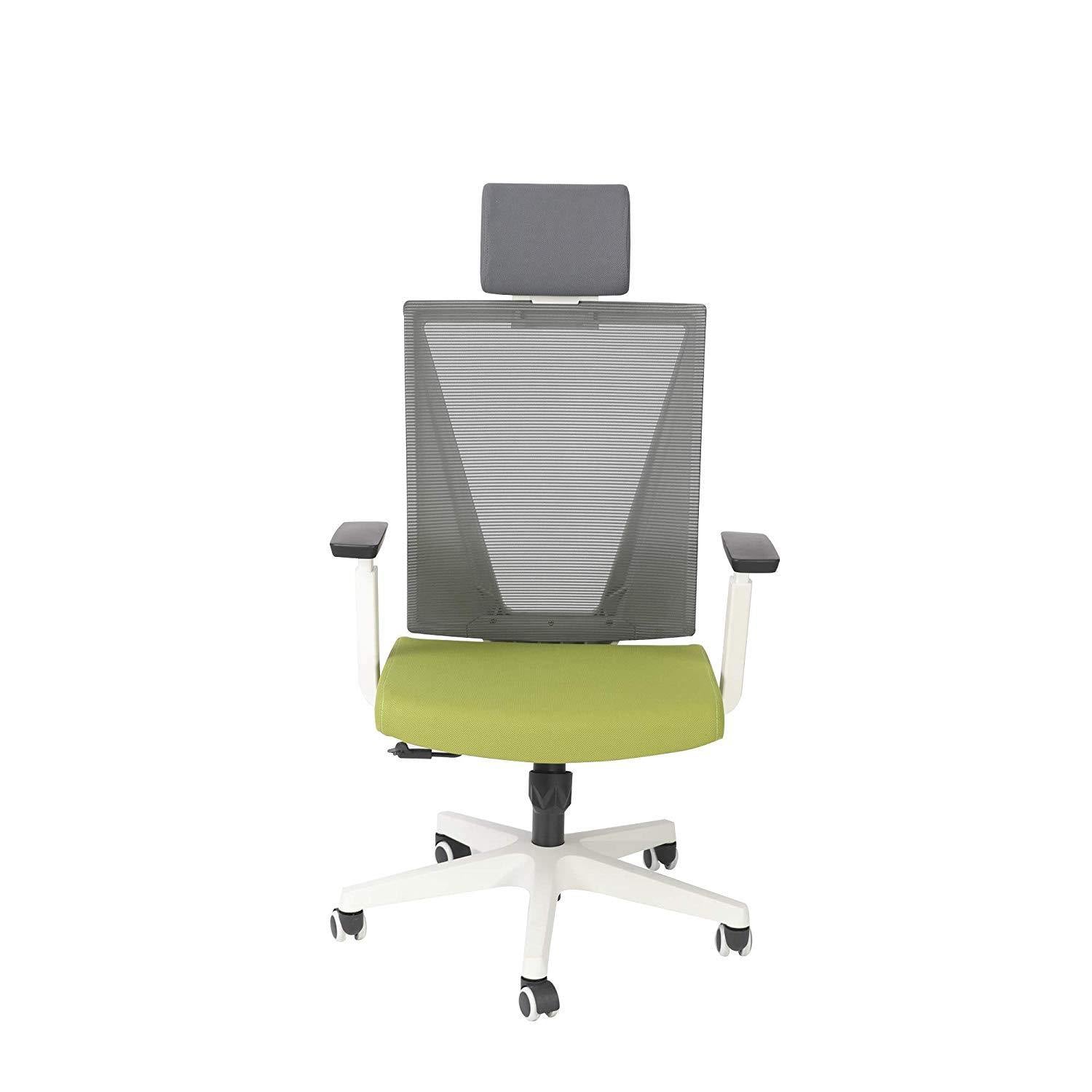 High Back Swivel Chair for Desk with Adjustable Headrest Office Chair Breathable Mesh Ergonomic Desk Chair