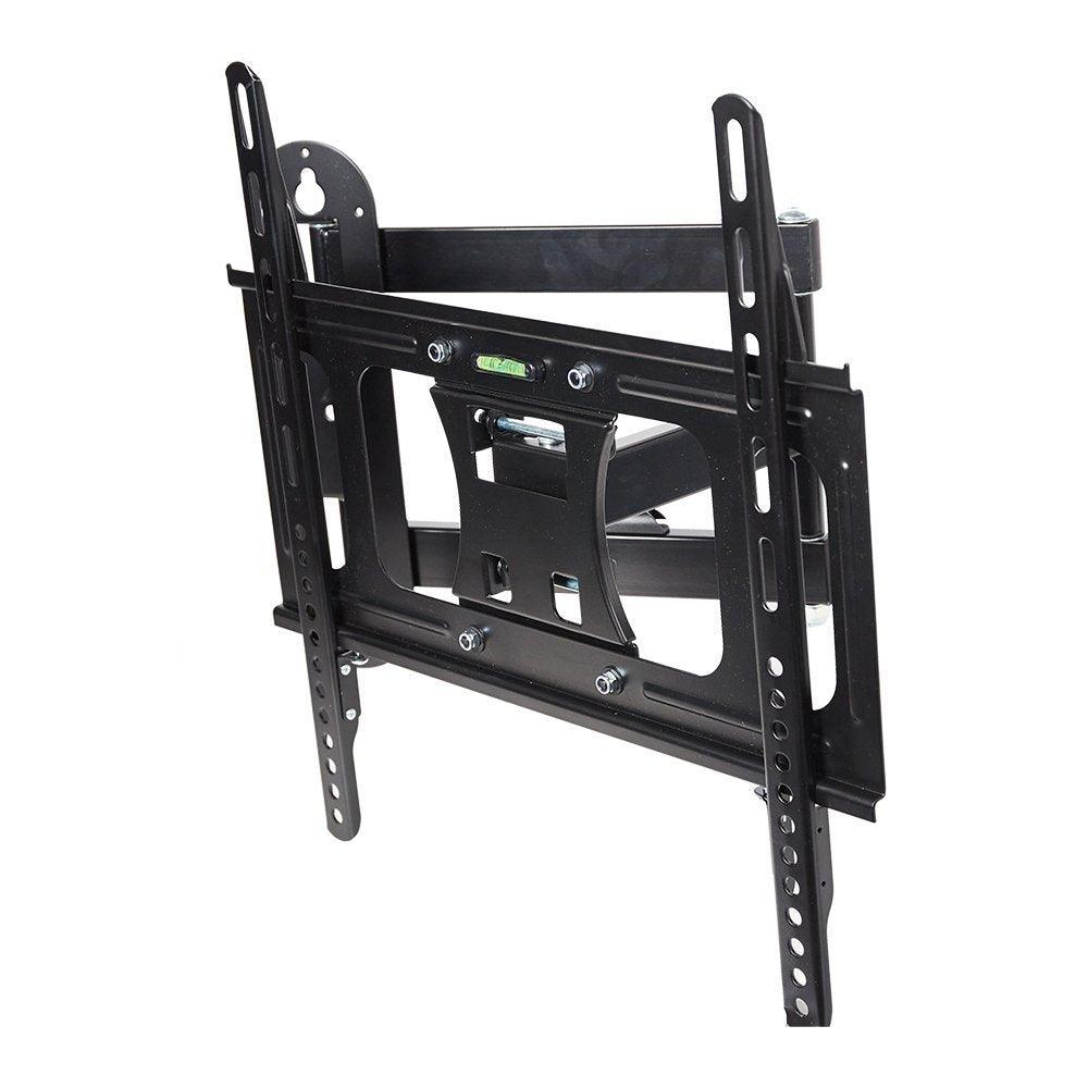 TV Wall Mount for 23-55 inch TV Adjustable TV Holder with Full Motion Swivel Articulating Dual Arms Black