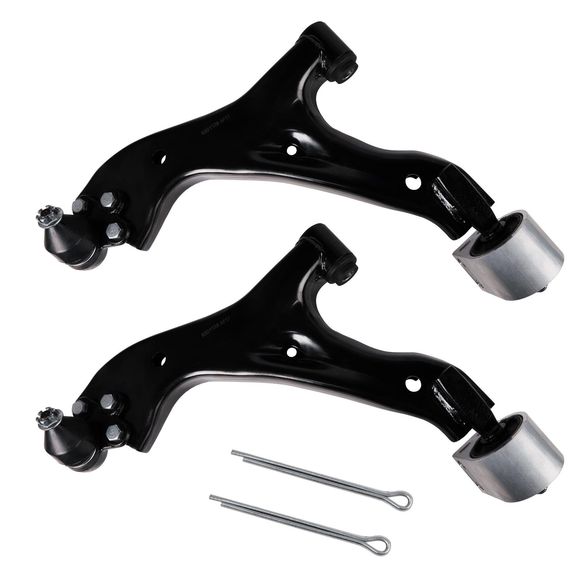 2pcs Front Lower Control Arms With Ball Joints