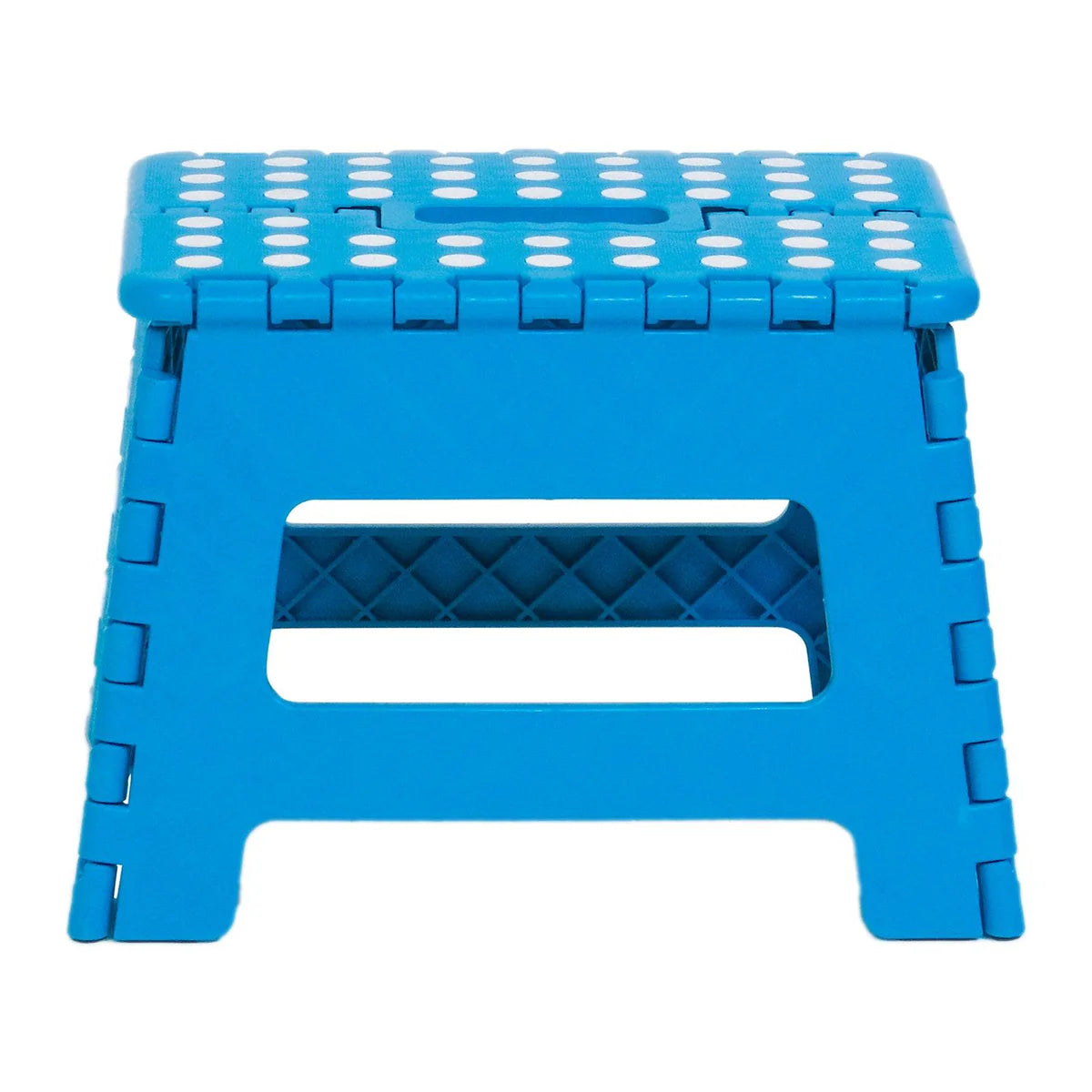 2 Packs Non-Slip Foldable Step Stool with Handle, Blue