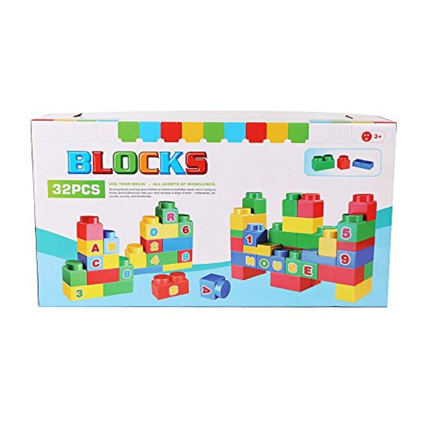 32 Pcs Big Building Blocks Educational Toys for Kids