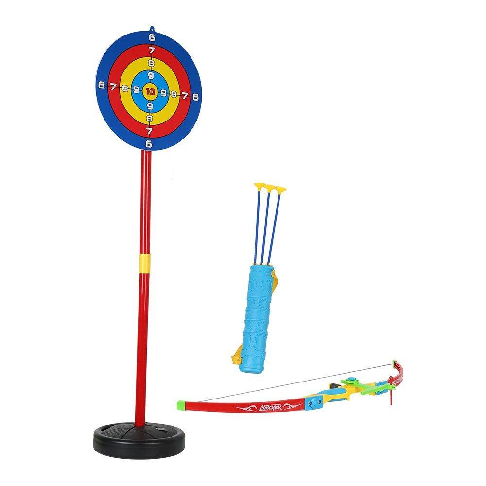 Kids Bow & Arrow Archery Set Outdoor Garden Fun Game