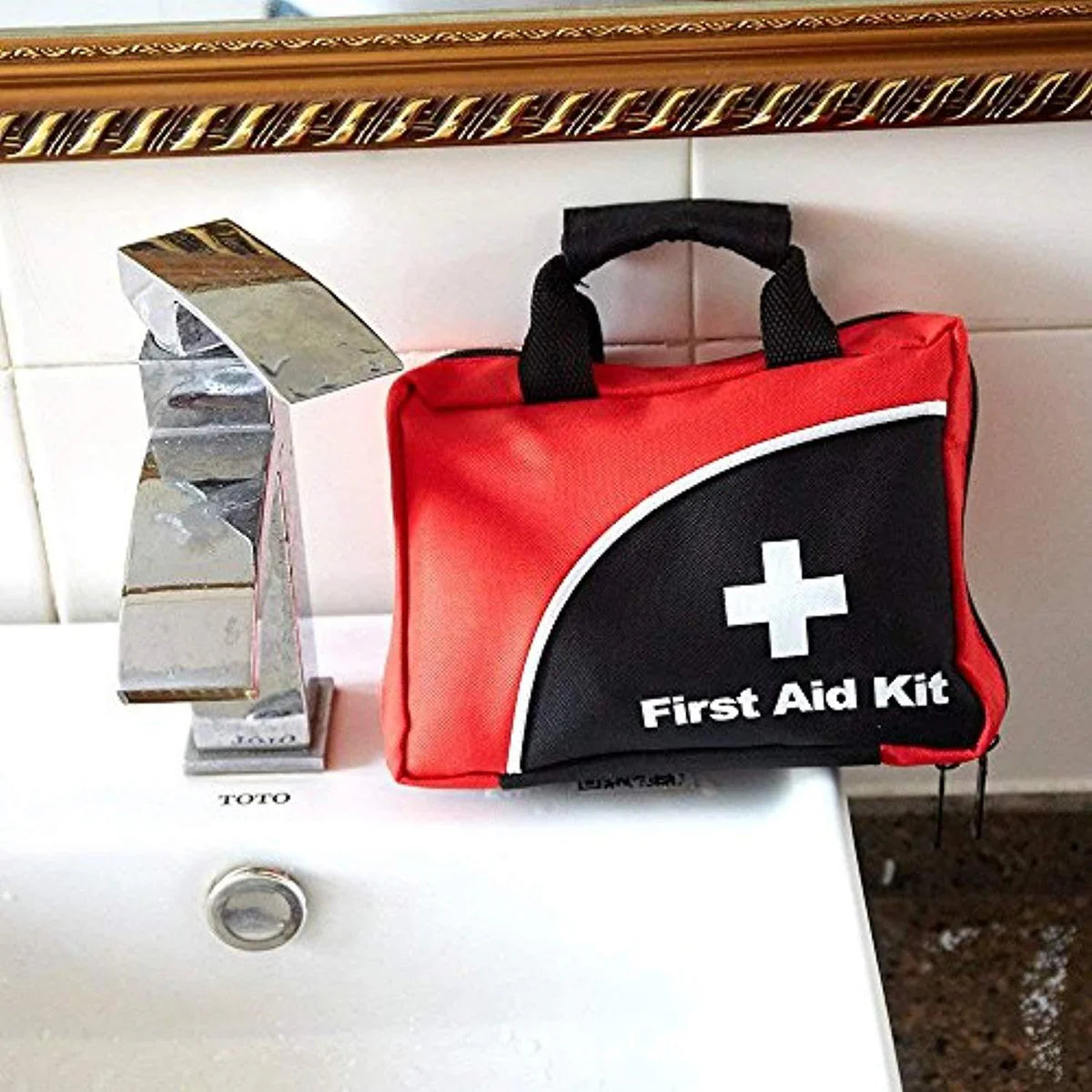 Deluxe First Aid Kit Refill, unitized, Red