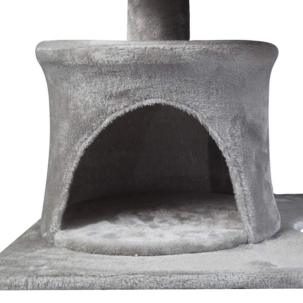 49.2” Mordern Cat Tree Tower, Gray