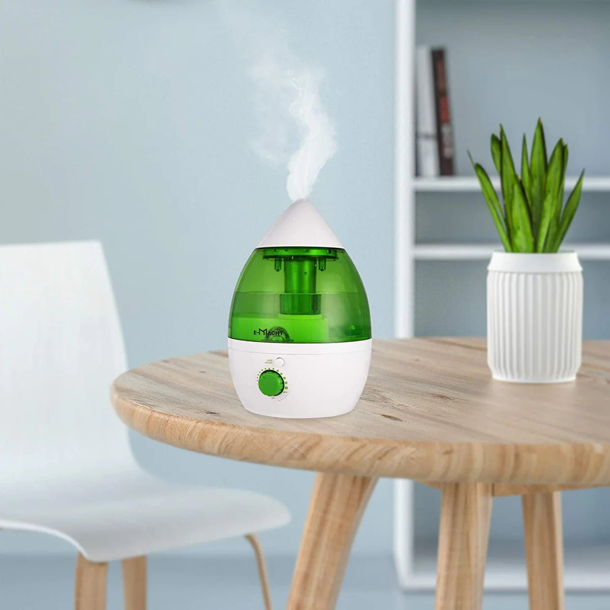 Humidifiers for Bedroom Quiet Ultrasonic Cool Mist Humidifier 1.1L with Auto Shut-Off, Green