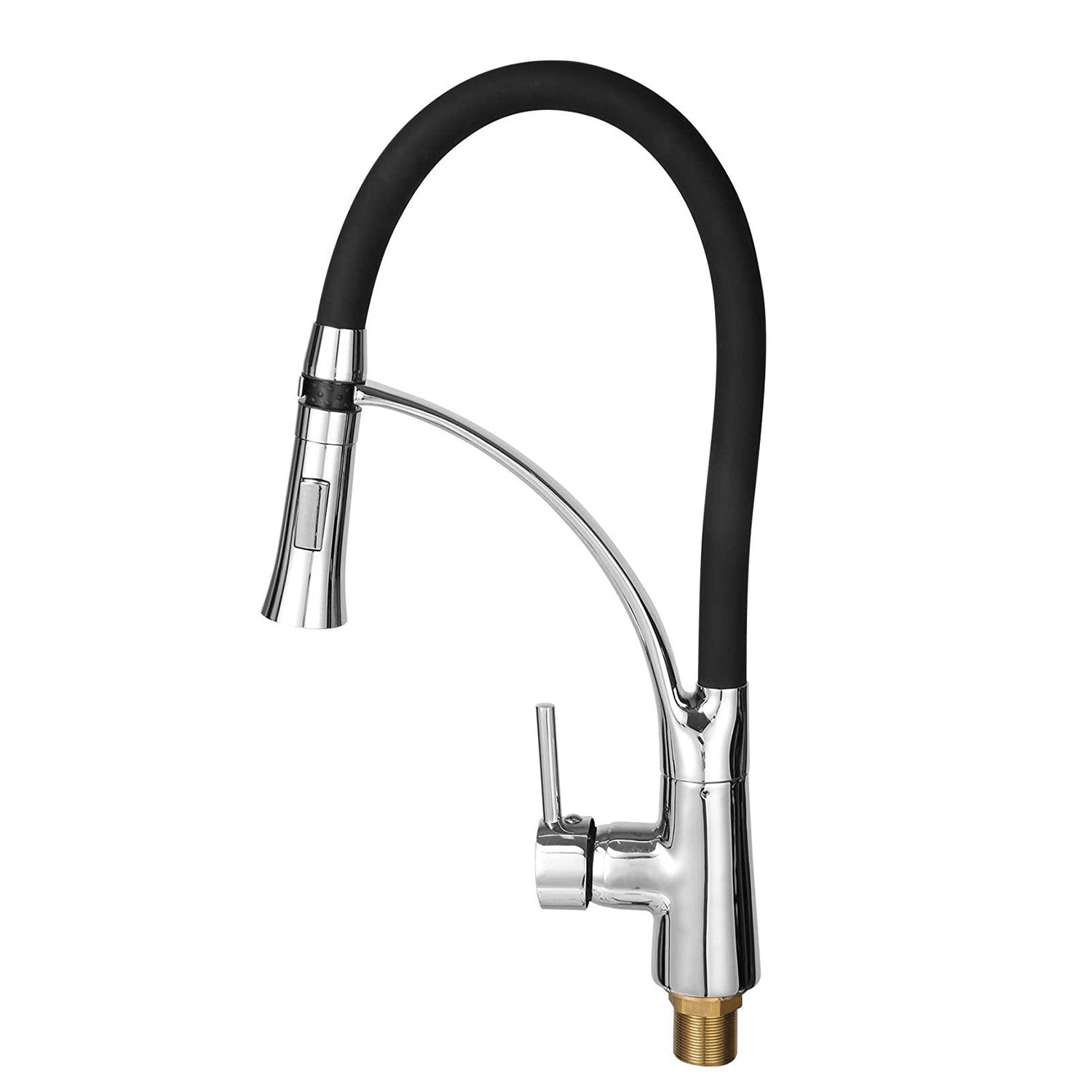 Kitchen Faucet with Pull Out Spray Head, Kitchen Sink Taps Mixer 360 Degree Rotation Swivel Spout Pull Out Spray, Chrome