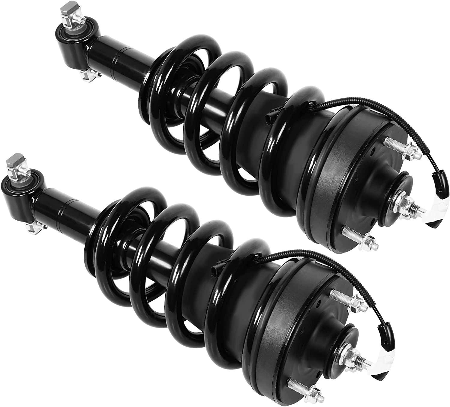 2pcs/Set Front Complete Strut Assemblies with Coil Springs Replacement Struts Shocks