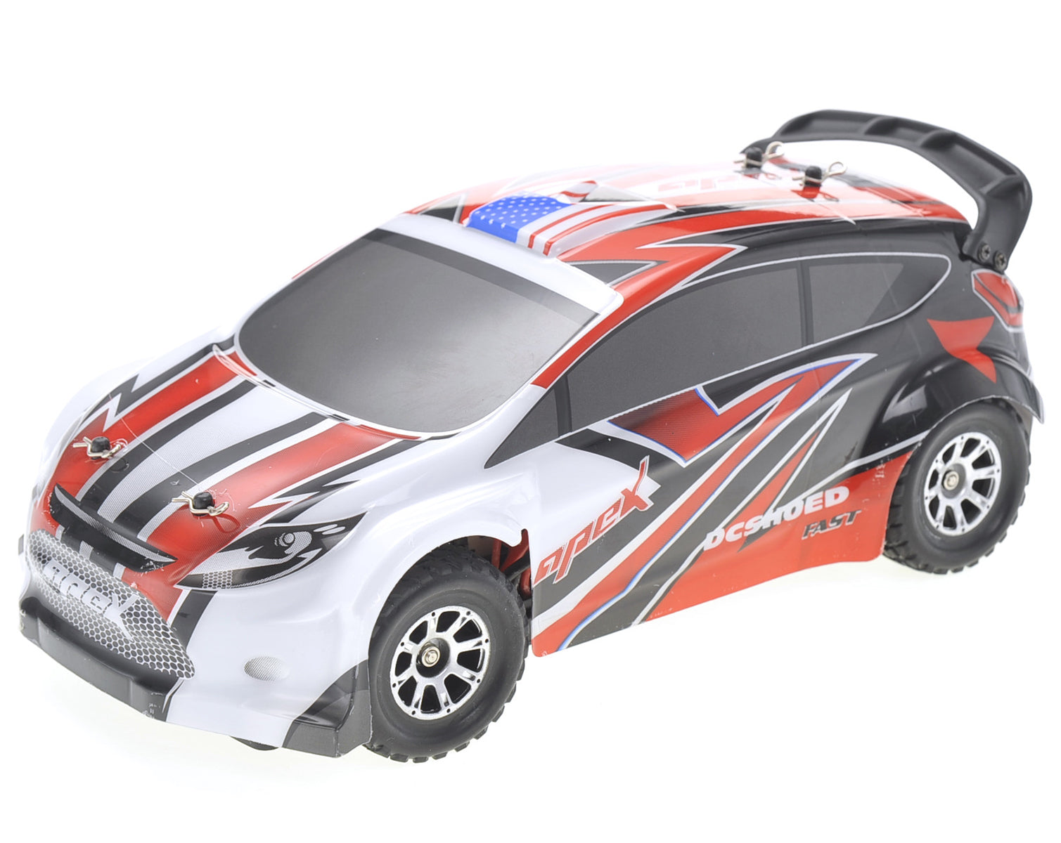 1:18 RC 2.4Gh 4WD Remote Control Rally Car (Red)