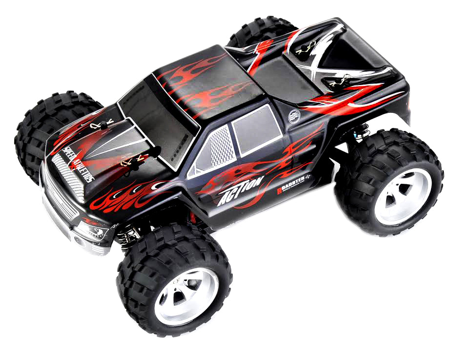 1:18 RC 2.4Gh 4WD Remote Control Off-Road Truck (Black)