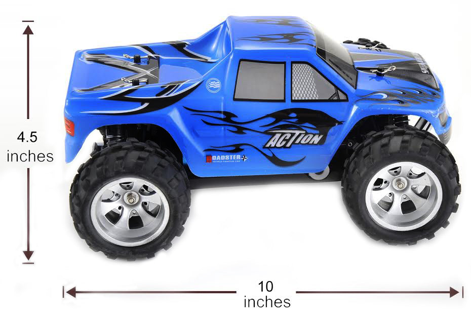 1:18 RC 2.4Gh 4WD Remote Control Off-Road Truck (Blue)