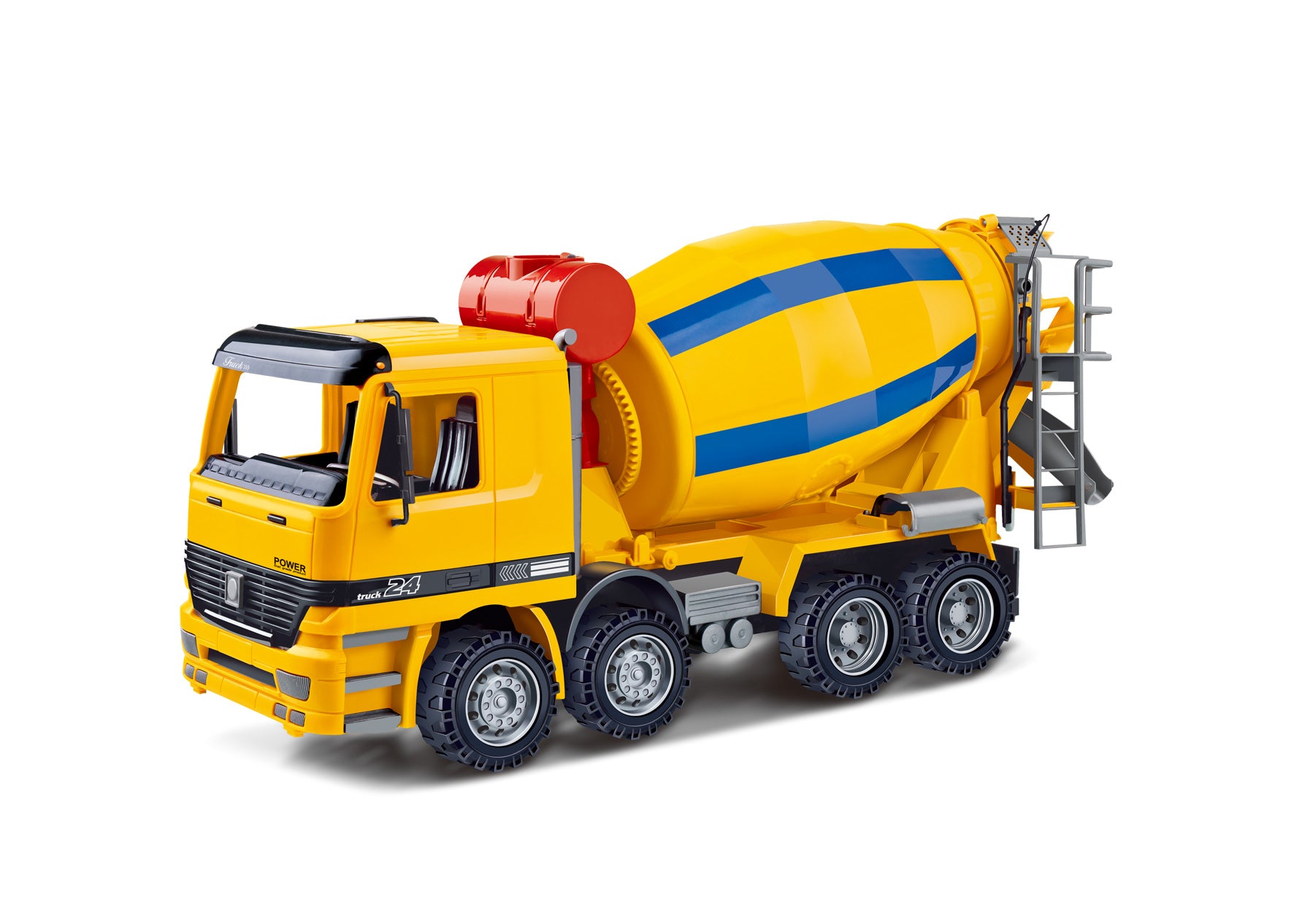 14" Friction Powered Cement Mixer Truck