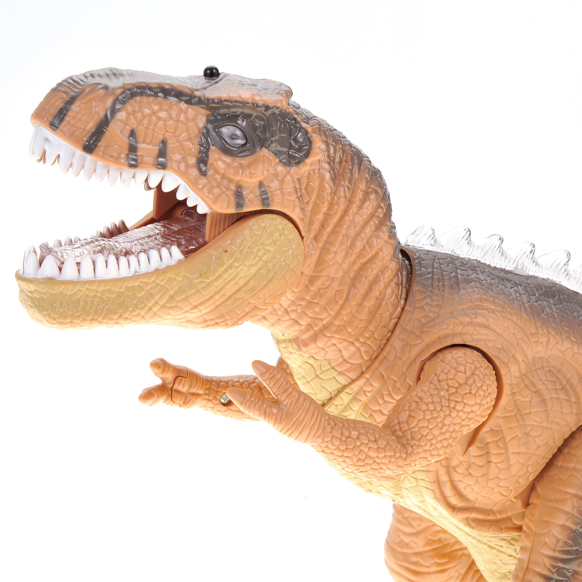 RC Dinosaur T-Rex Toys Light/Music/Mouth Movement Brown