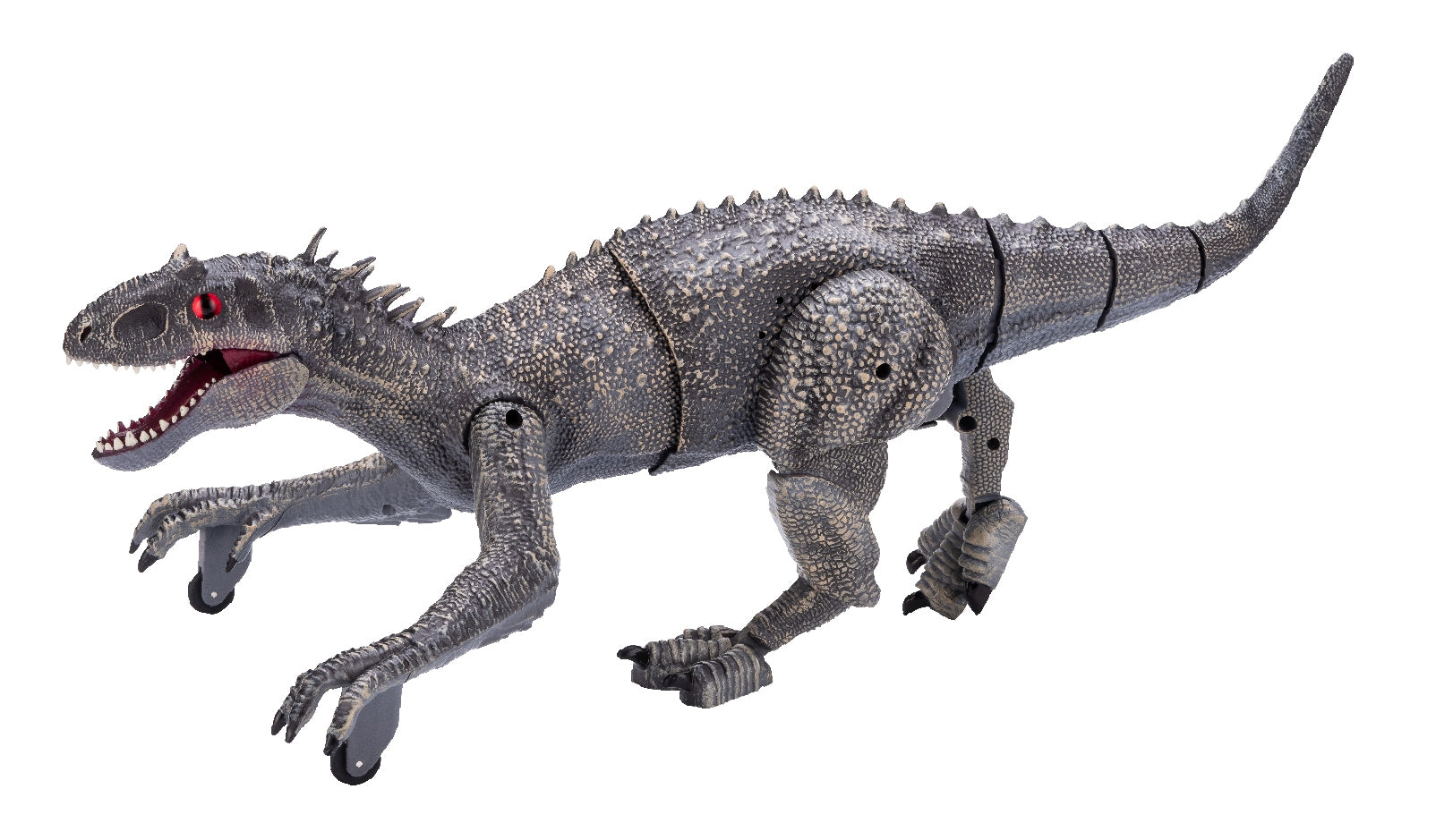 R/C Dino Jurassic Walking Roaring Tyrannosaurus Gray