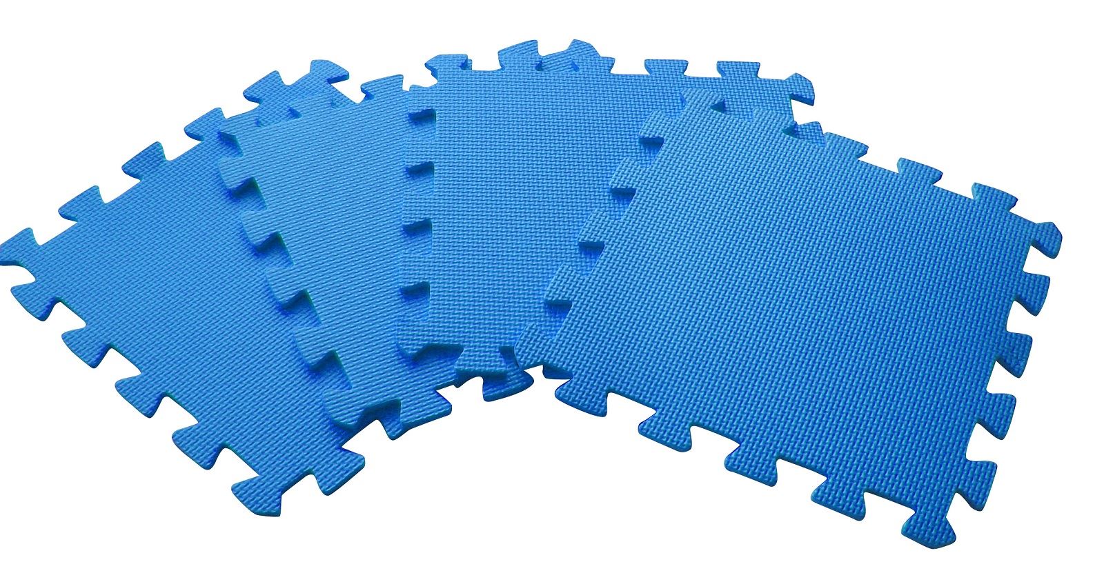 Foam Puzzle Mat 10 12"X12" Connectable Pieces