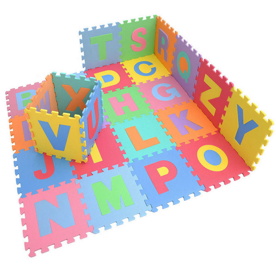 Kids Alphabet And Number Puzzle Play Mat