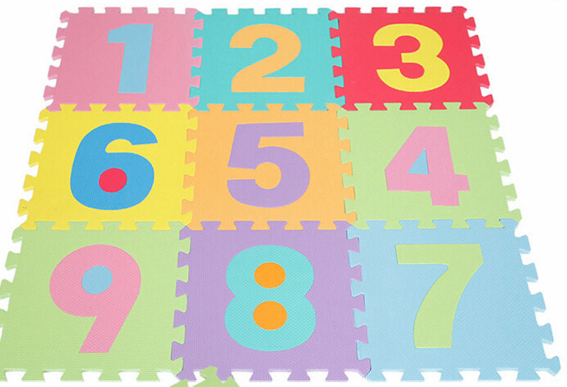 Kids Alphabet And Number Puzzle Play Mat