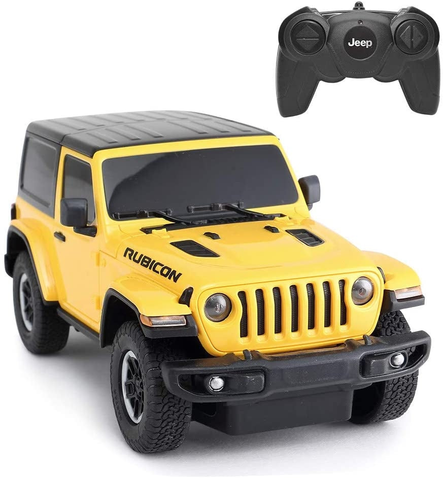 1:24 Wrangler JL RC Jeep Rubicon Model Yellow 2.4G