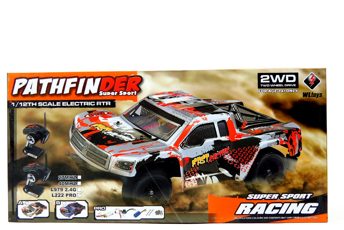 2.4G 1:12 RC Pathfinder Remote Control Racing Truck (Silver)