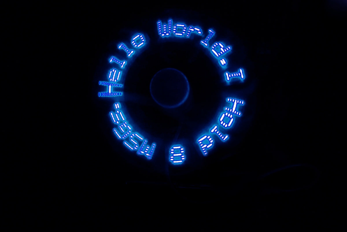 LED Fan (Blue)