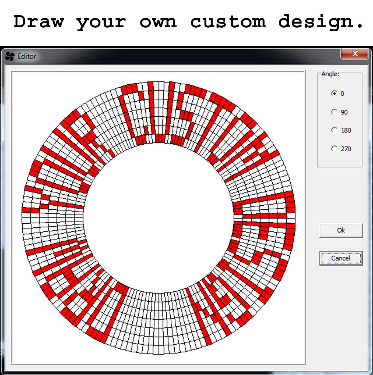 LED Fan RED