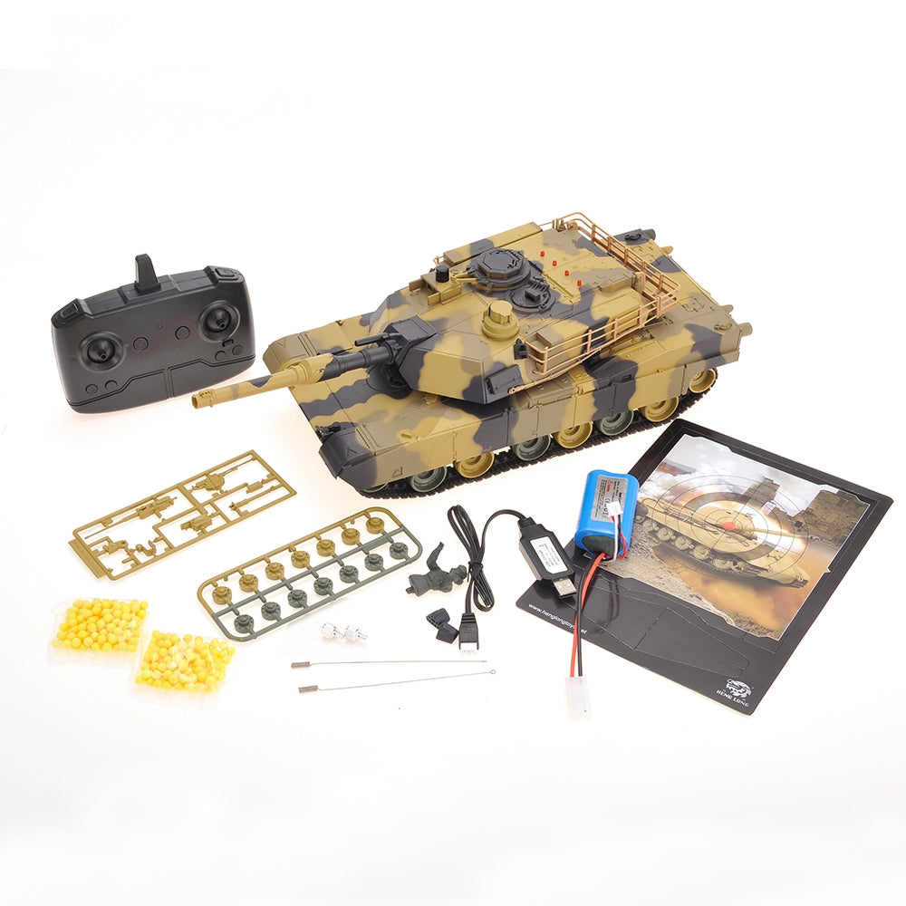 16" RC Battle Tank Shoot BBs