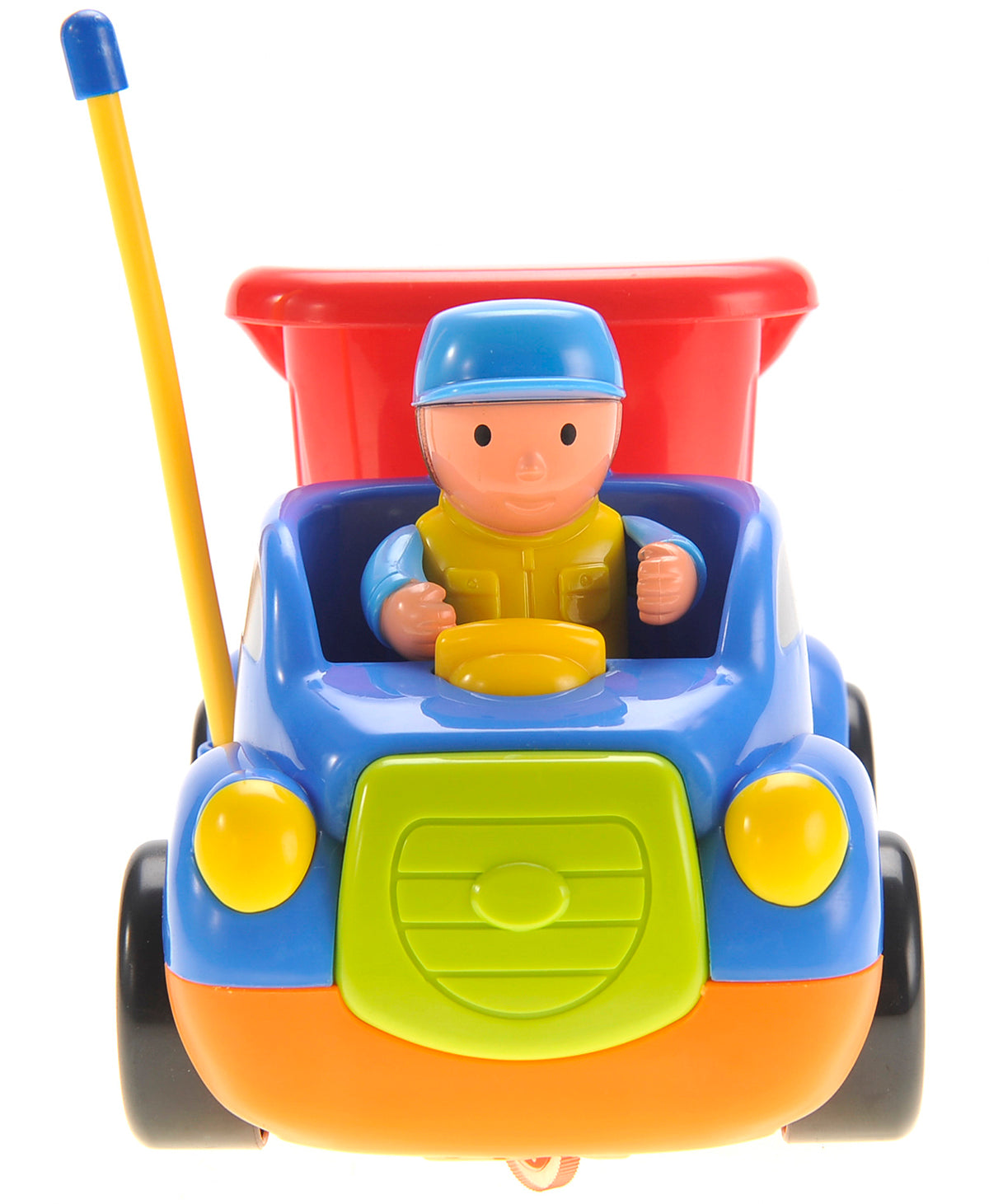 Cartoon RC Construction Car for Kids (Blue)