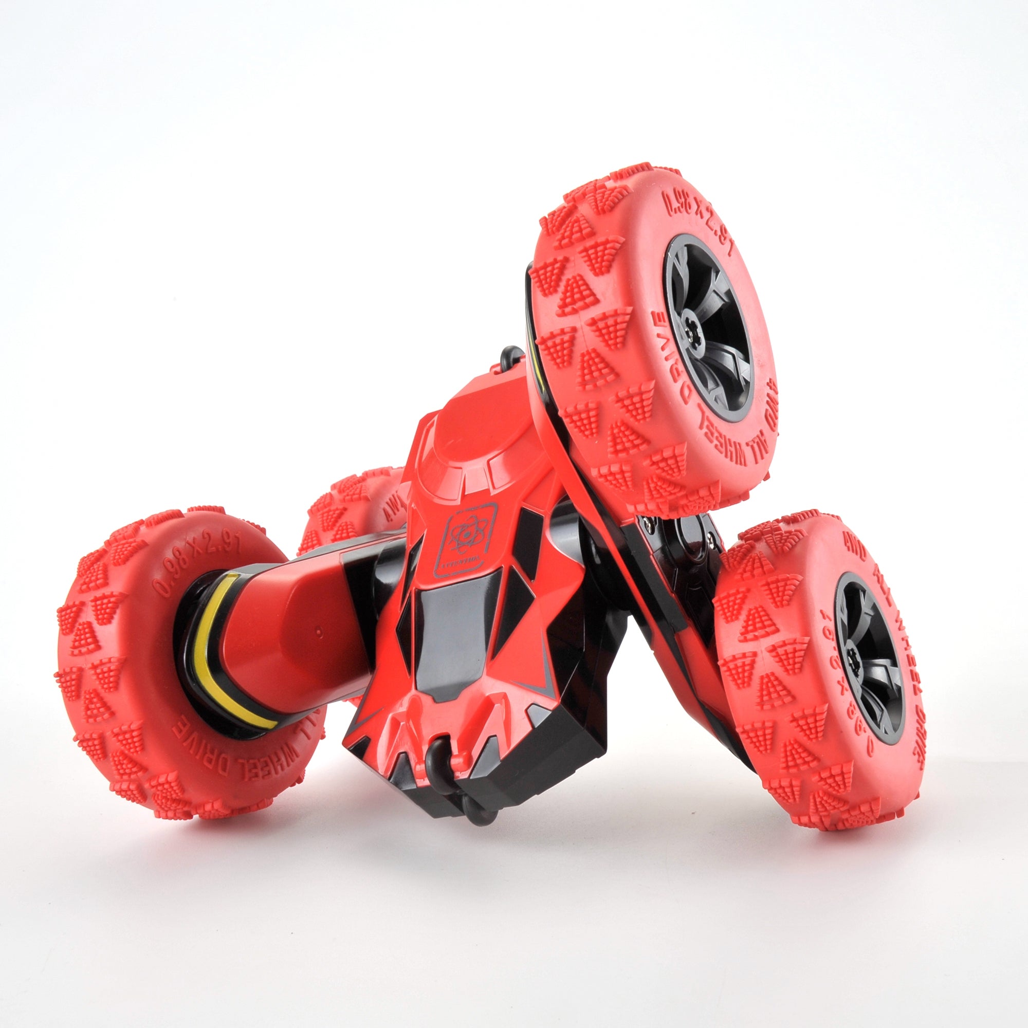 Remote Control Double Sided Stunt Car RED