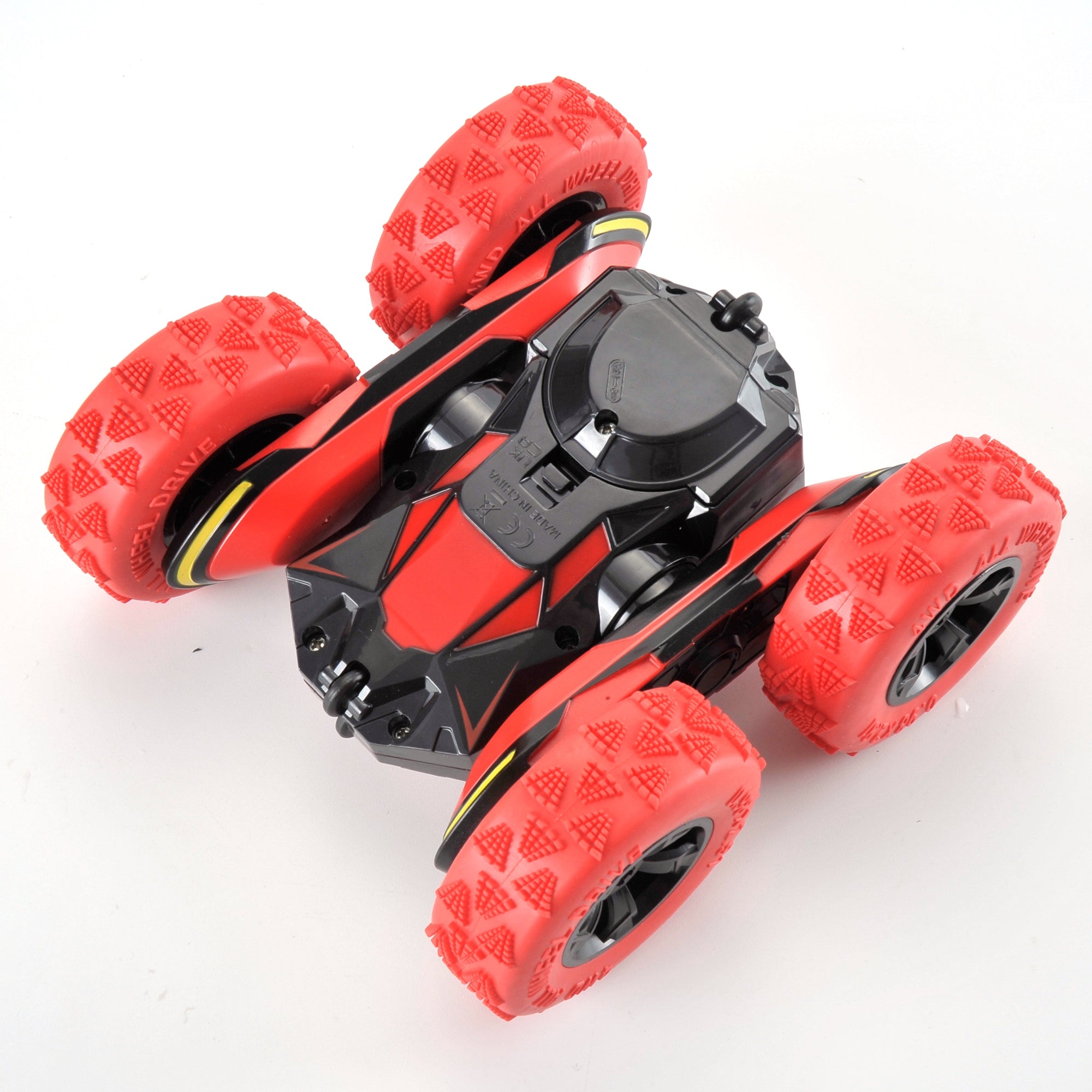 Remote Control Double Sided Stunt Car RED