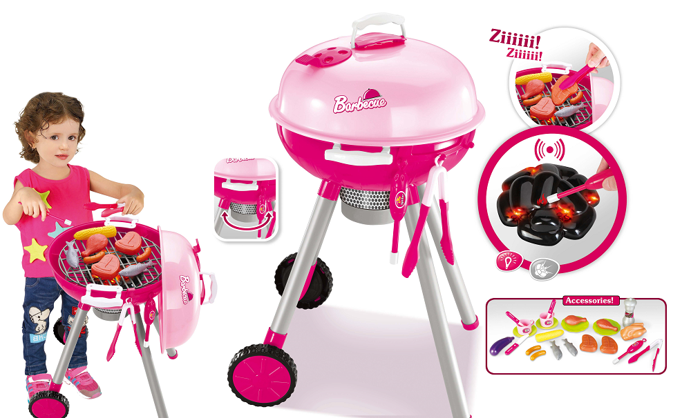 BBQ Grill Playset (Pink)