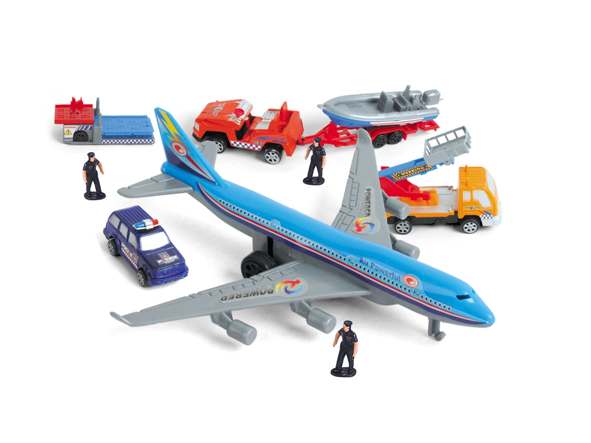 Kids Airport Playset 57-Piece