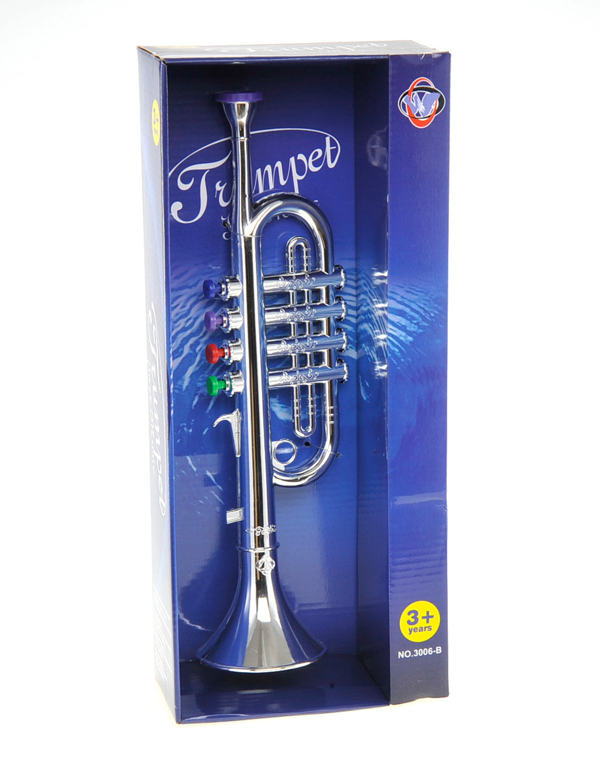 Trumpet With 4 Colored Keys