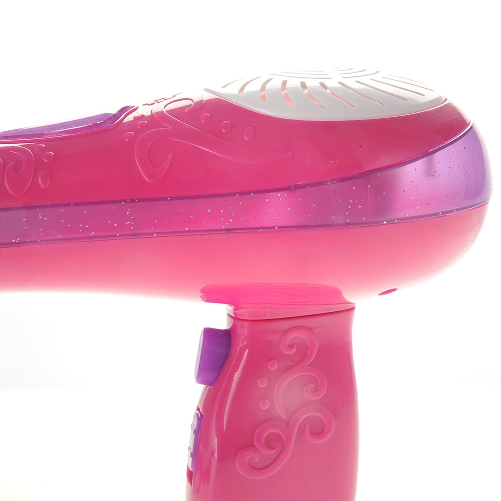 Beauty Salon Fashion Play Set With Hairdryer, Mirror, And Accessories