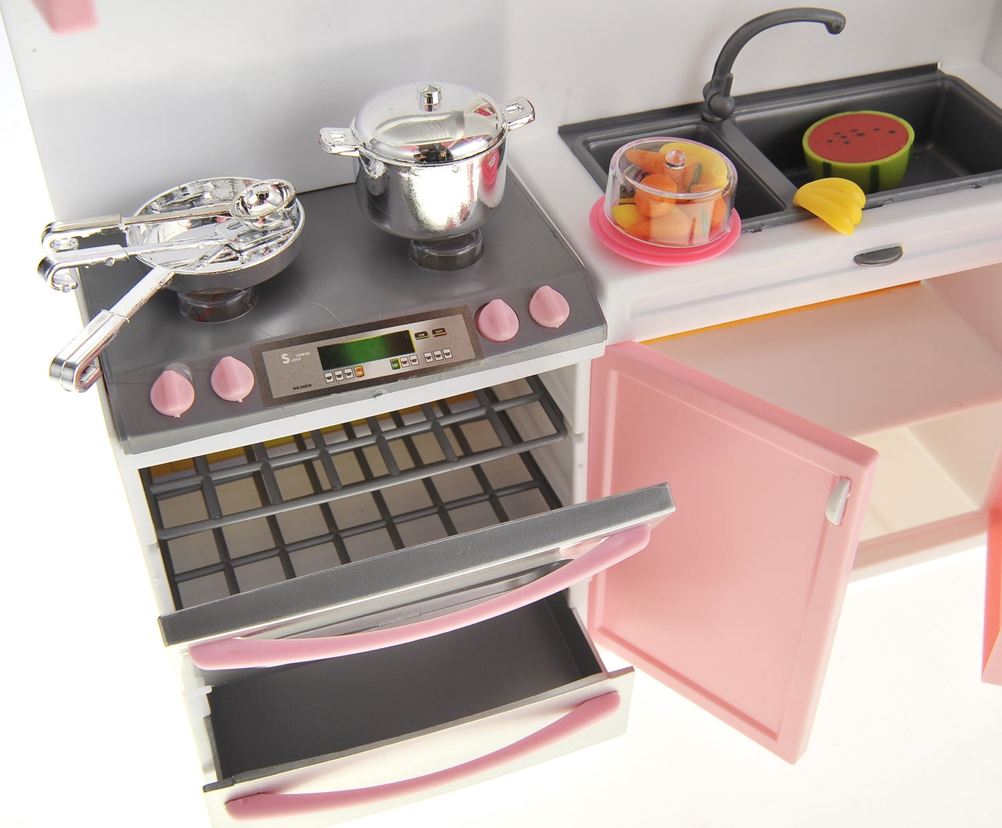 Battery Operated Modern Kitchen Playset