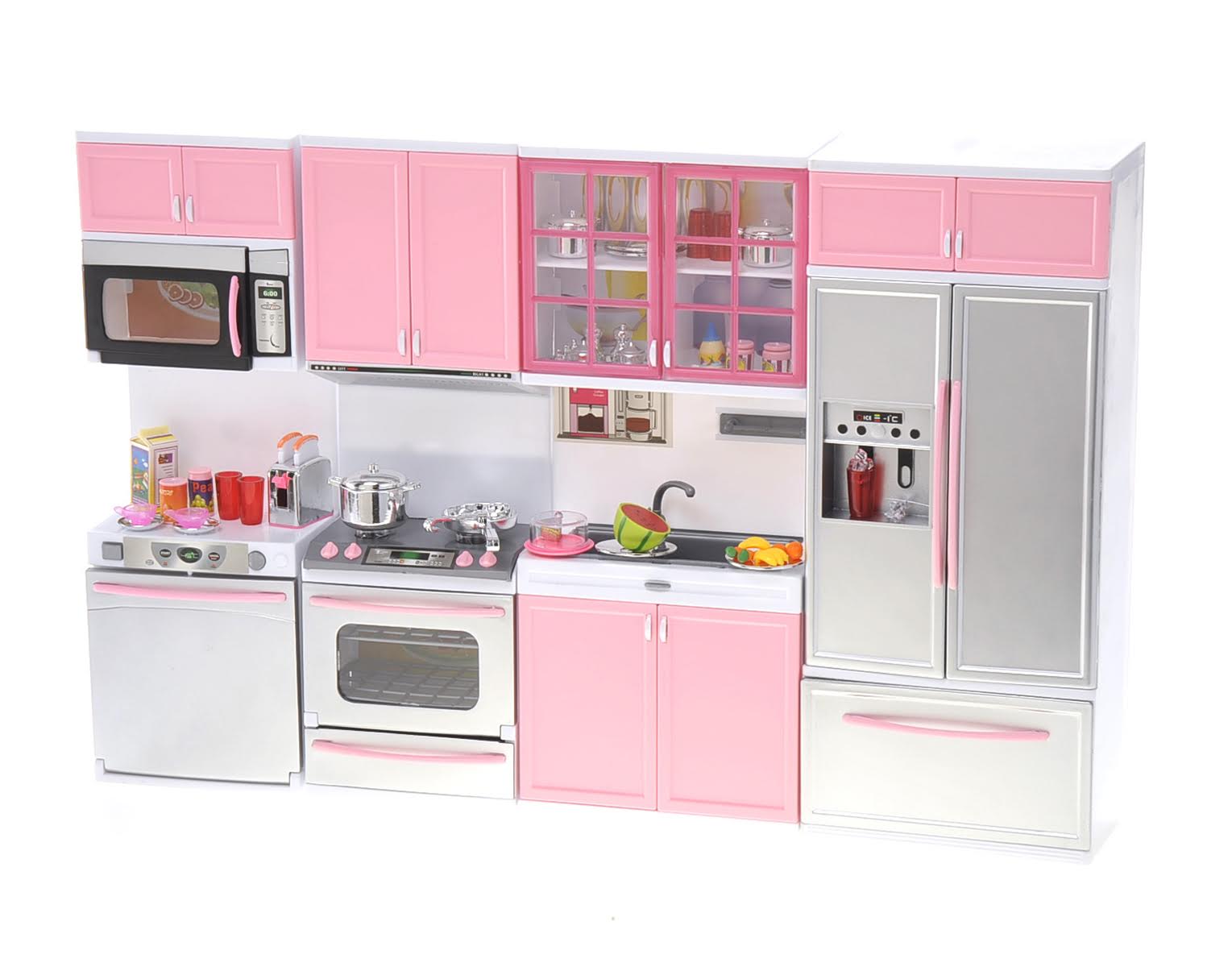 Battery Operated Modern Kitchen Playset