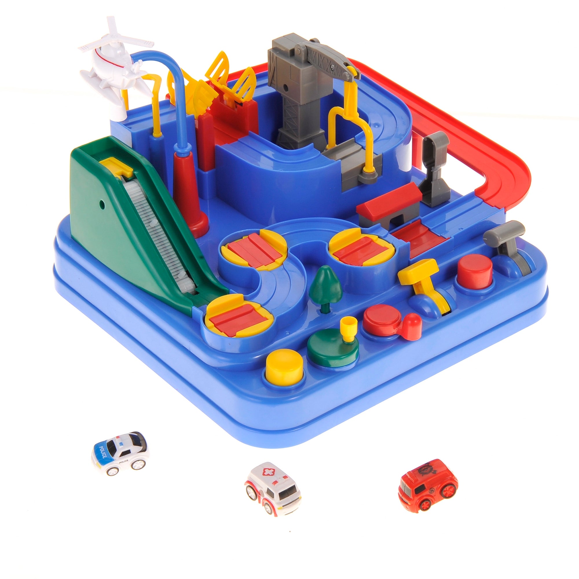 Garage Car Track Magnetic Car Game Playset