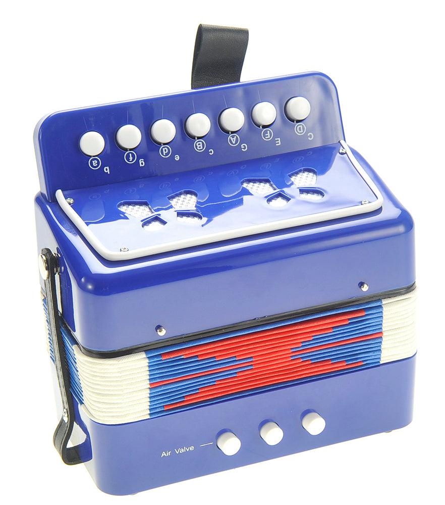 Children's Musical Instrument Accordion (Blue)