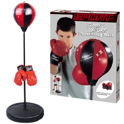 43" Kings Sport Boxing Punching Bag With Boxing Gloves For Kids