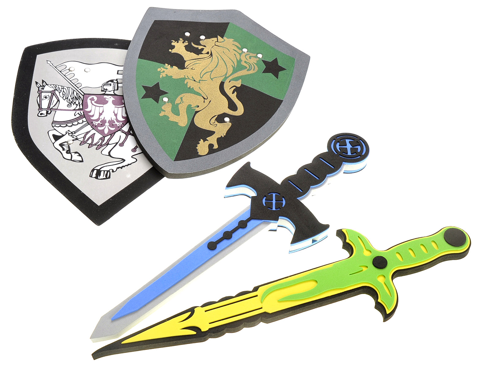 Foam Swords And Shields (White Eagle VS Golden Lion)