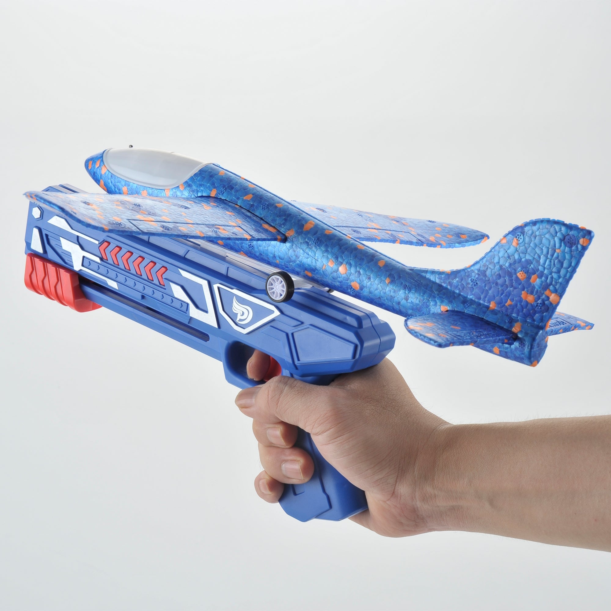 3 Pack Foam Airplane Launcher, 13.8" LED Foam Gliders