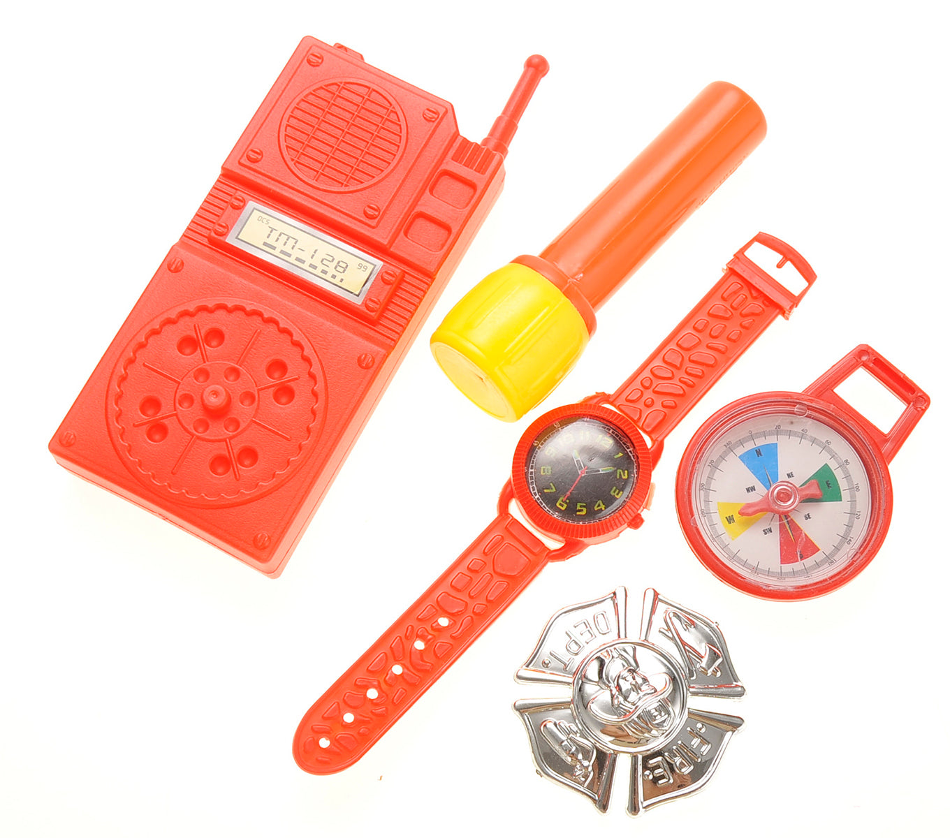 Fireman Gear Play Set For Kids With Helmet And Accessories