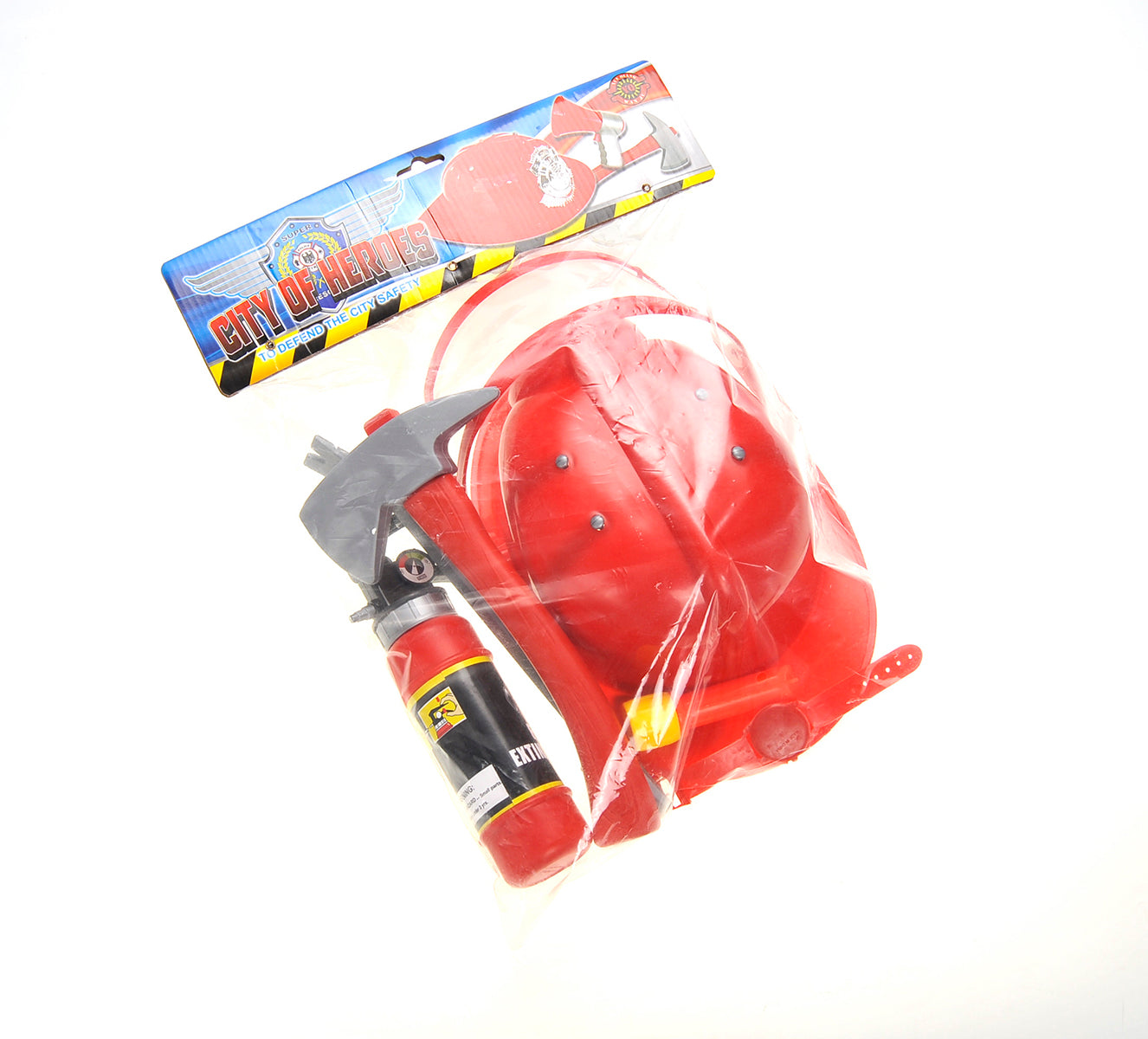 Fireman Gear Play Set For Kids With Helmet And Accessories