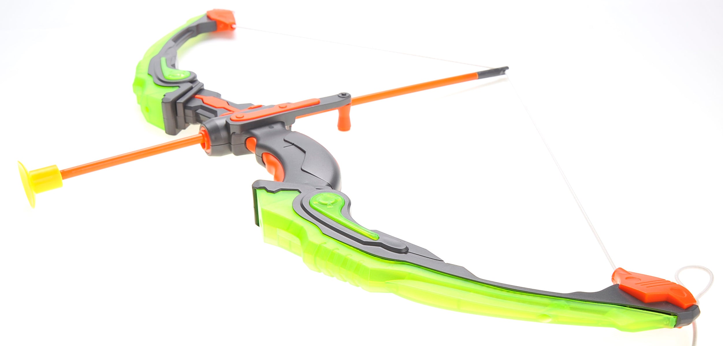 Bow And Arrow Playset With Quiver And Target (Green)