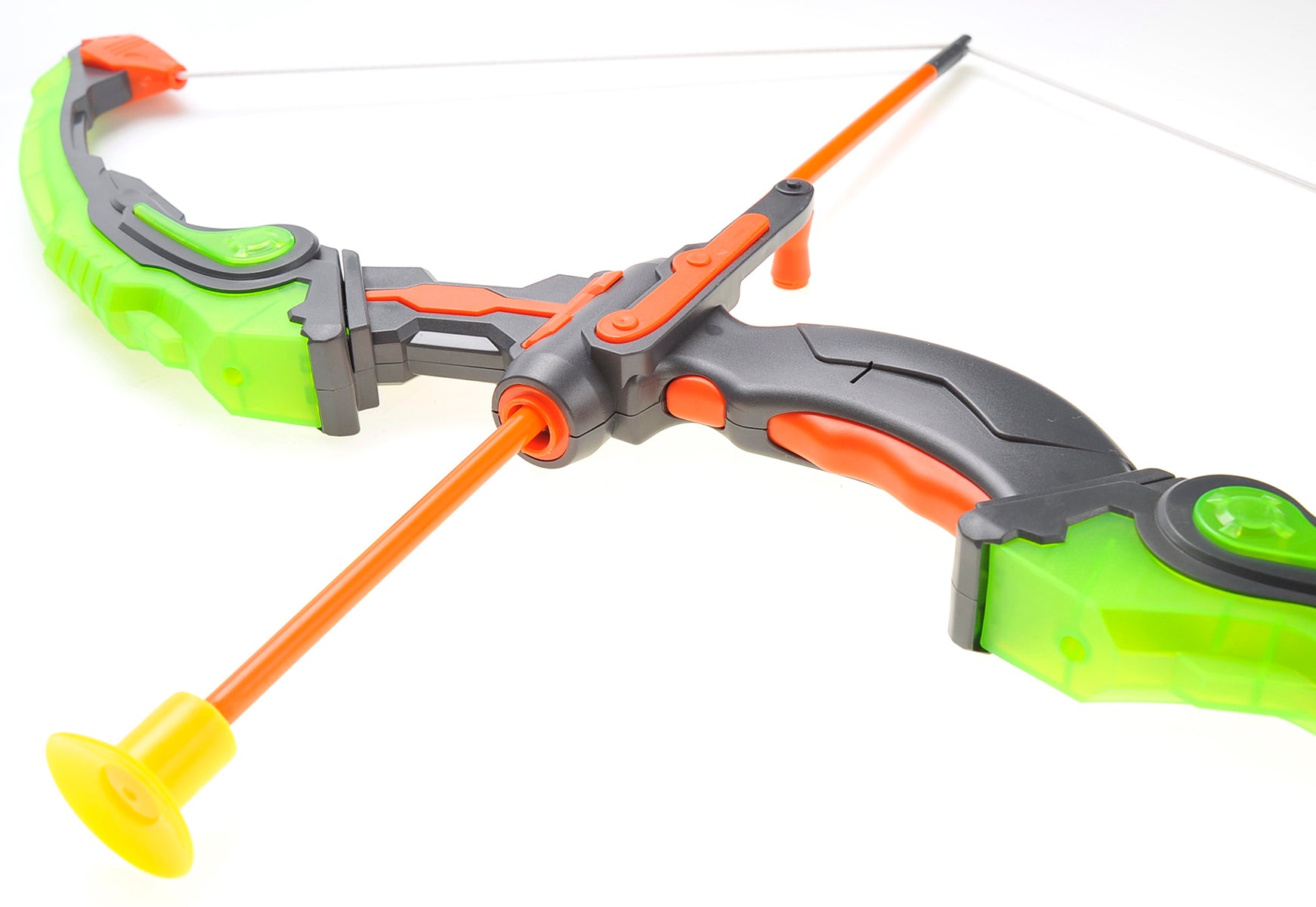 Bow And Arrow Playset With Quiver And Target (Green)