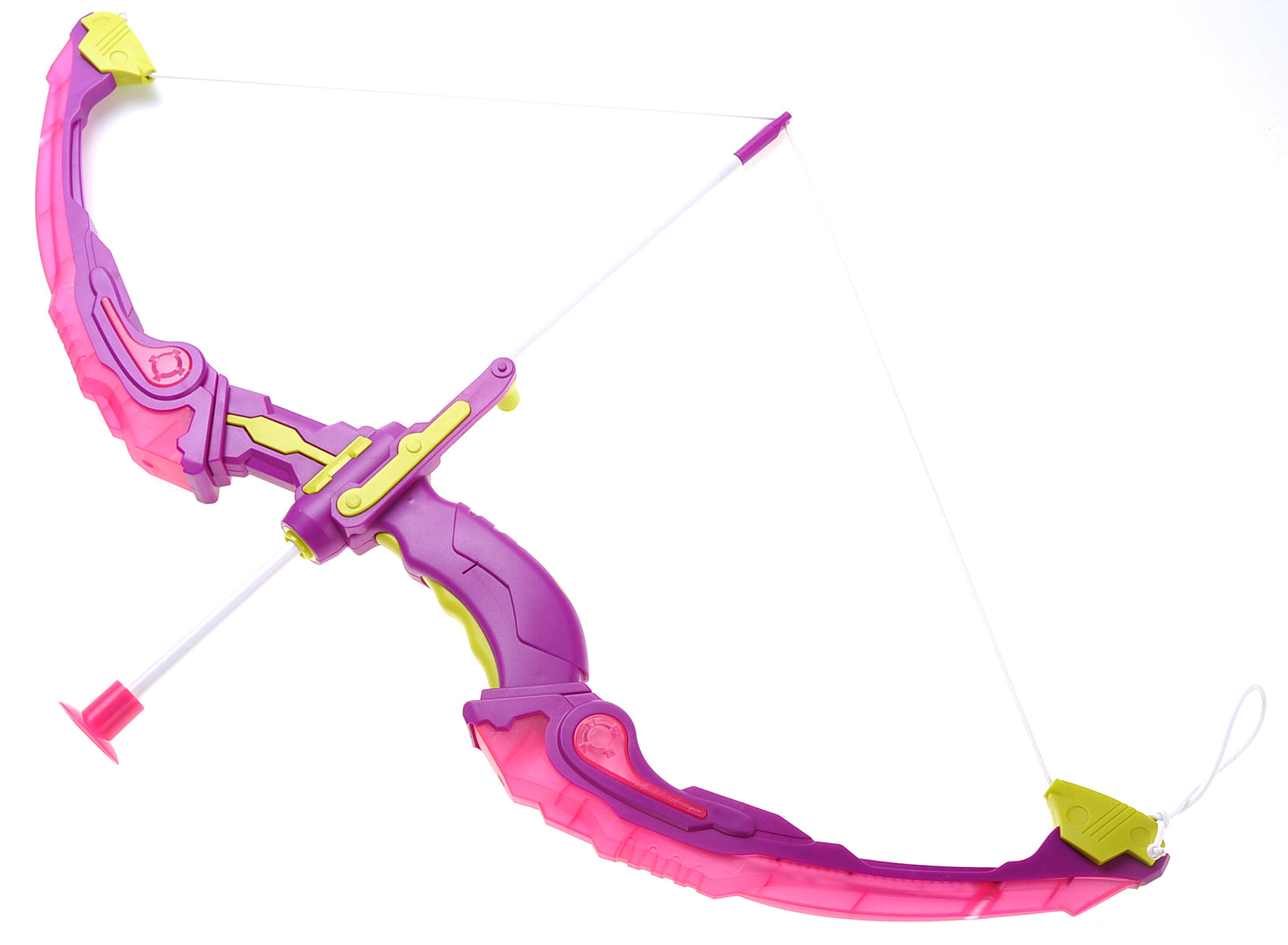 Bow And Arrow Playset With Quiver And Target (Pink)