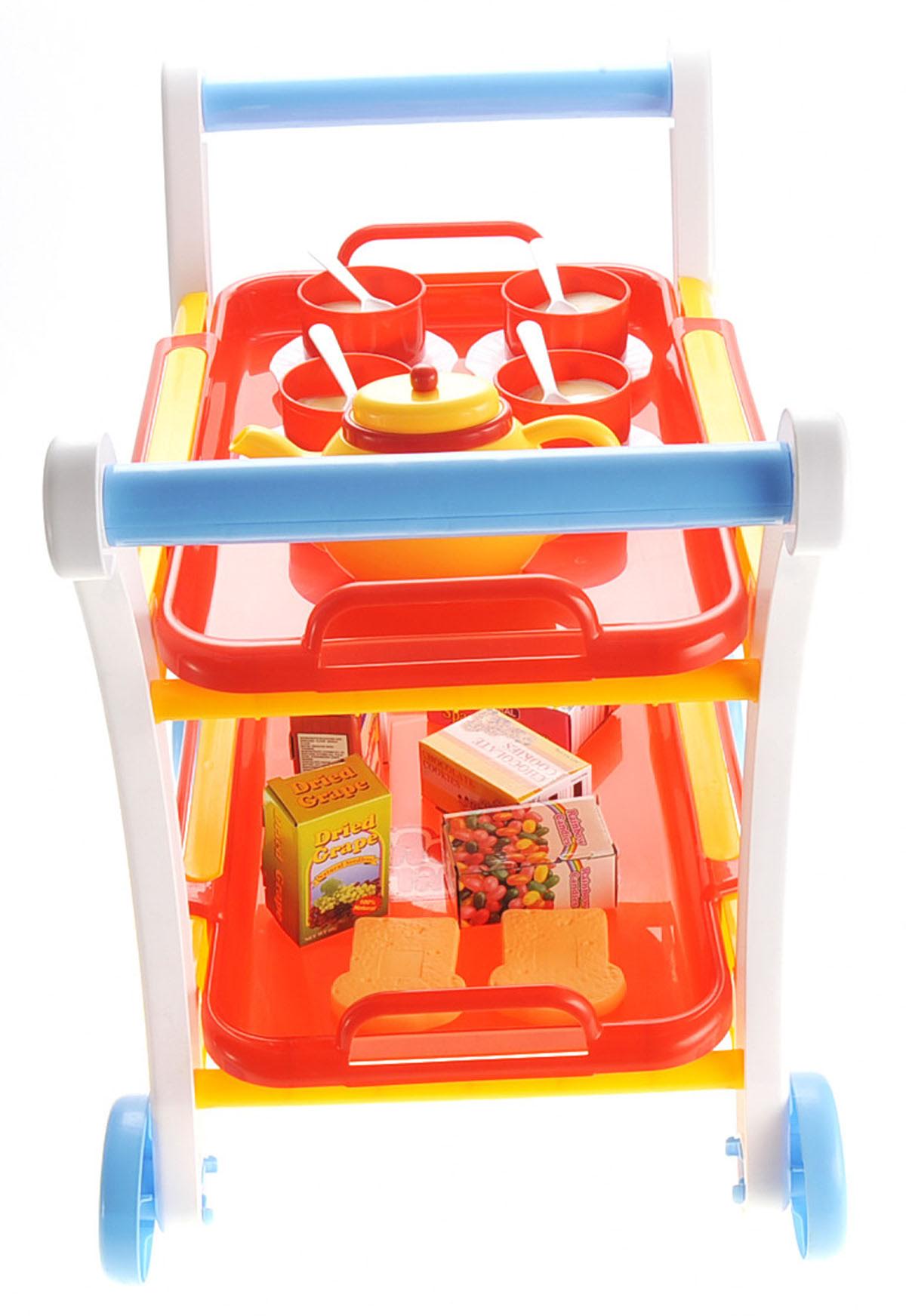 Tea Time Trolley Cart Pretend Play Set