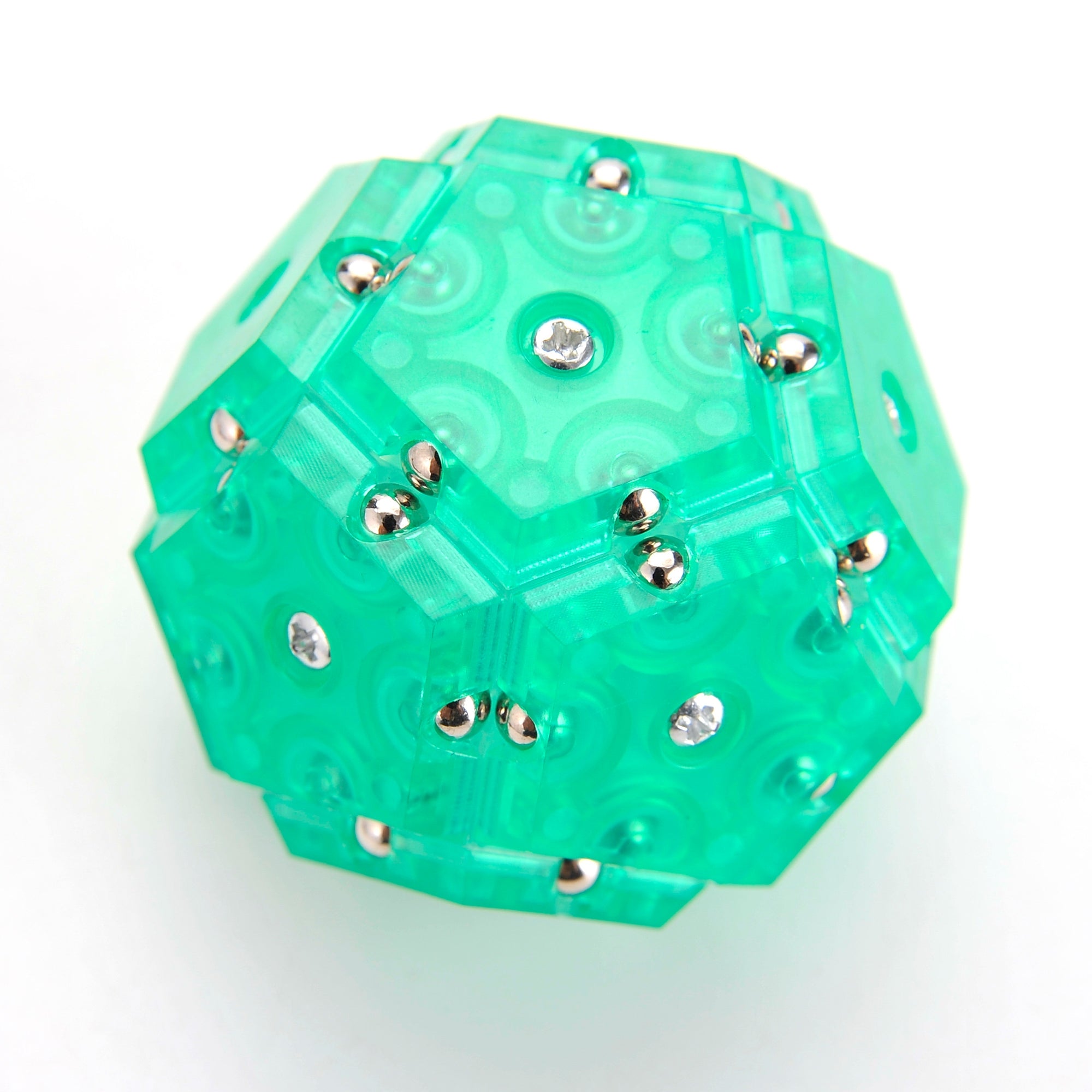 Magnetic Fidget Sphere - Pentagons 12 pieces set.